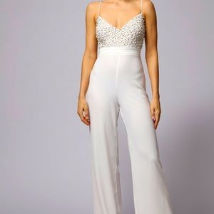 White jumpsuit, Jay Godfrey